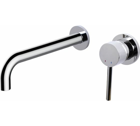 Изображение товара Смеситель настенный для раковины Bronze de Luxe СКАНДИ хром 14511C