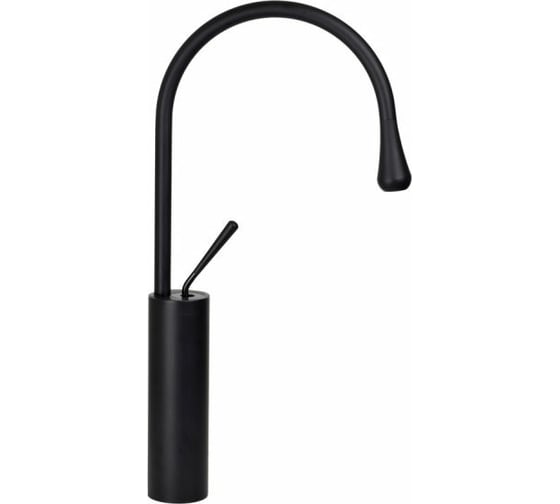 Изображение товара Высокий смеситель для раковины Bronze de Luxe SCANDI черный 9015B