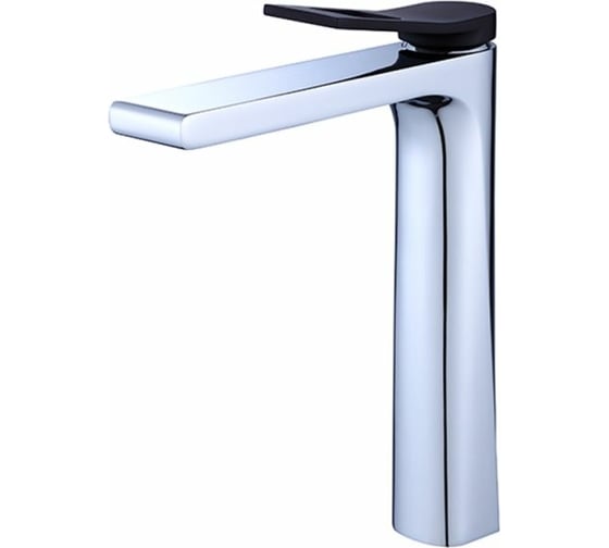 Изображение товара Высокий смеситель для раковины Bronze de Luxe ELEMENT хром/черный EL21CB