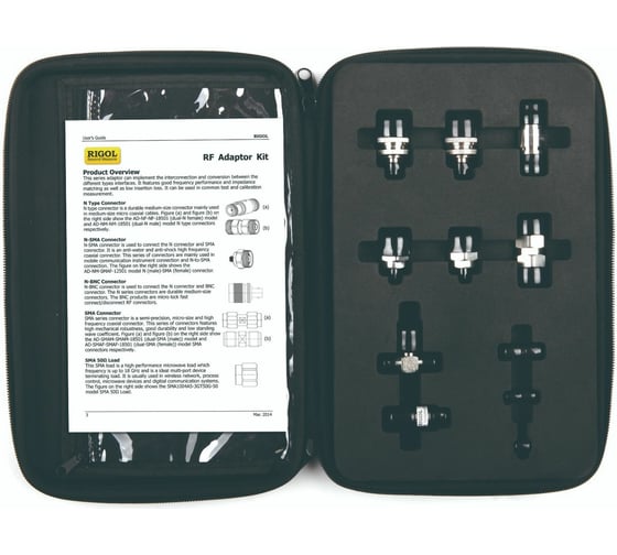 Изображение товара Комплект переходников и адаптеров RF Adaptor Kit Rigol RFAdK