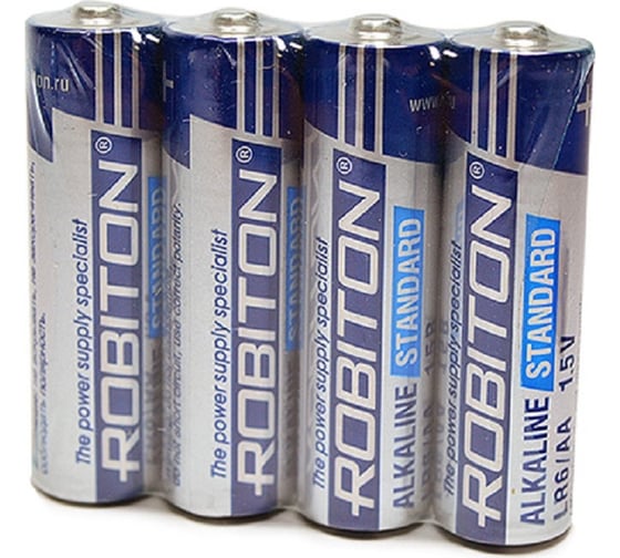 Изображение товара Элемент питания Robiton STANDARD LR6 SR4 12295