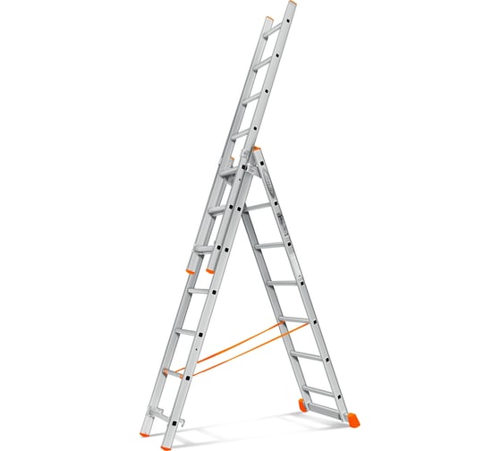 Изображение товара Трехсекционная лестница Эйфель Гранит 3х7