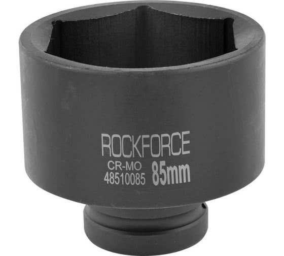 Изображение товара Головка торцевая Rockforce 85мм 1" 6-гранная ударная удлиненная 100мм RF-48510085(51744)