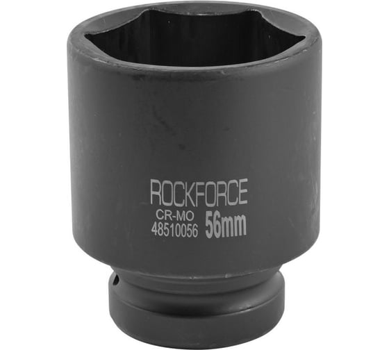 Изображение товара Головка торцевая ударная 6-гранная удлиненная 56х90 мм, 1"DR Rockforce RF-48510056 51741