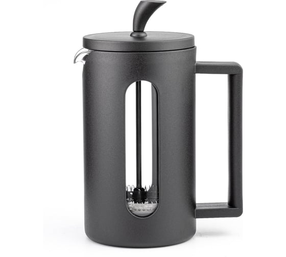 Изображение товара Френч-пресс Lara 600 мл, пищевая сталь 304, пластиковое основание, боросиликатное стекло LR06-54-600