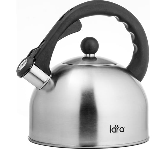 Изображение товара Чайник Lara матовый 2.5 л, индукционное дно 0.3 мм, автоподъем ручки LR00-05