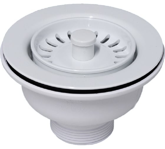 Изображение товара Выпуск для сифона McAlpine ф40-113мм цвет-.ярко белый h=70мм MRSKW7-WH