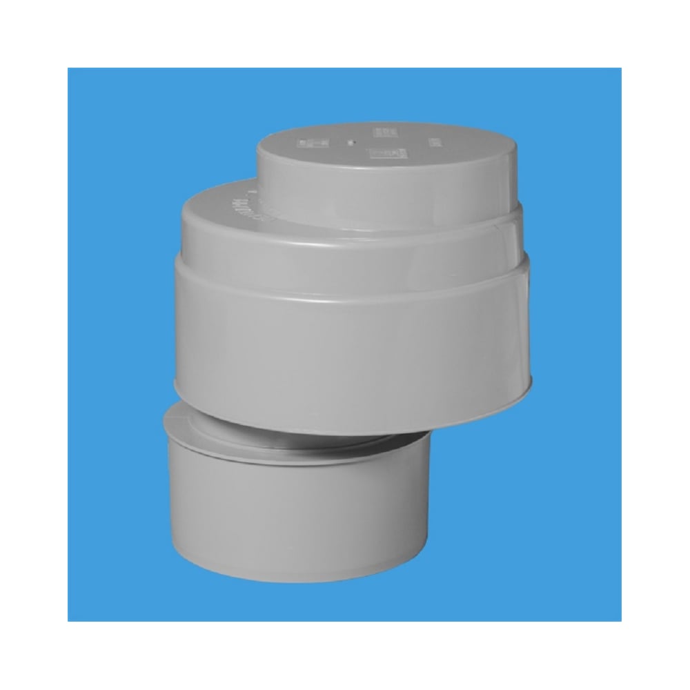 Канализационный воздушный клапан McAlpine штуцер внутренняя резьба 1 2 12 мм – 3 4 19 мм быстросъёмное соединение пластик