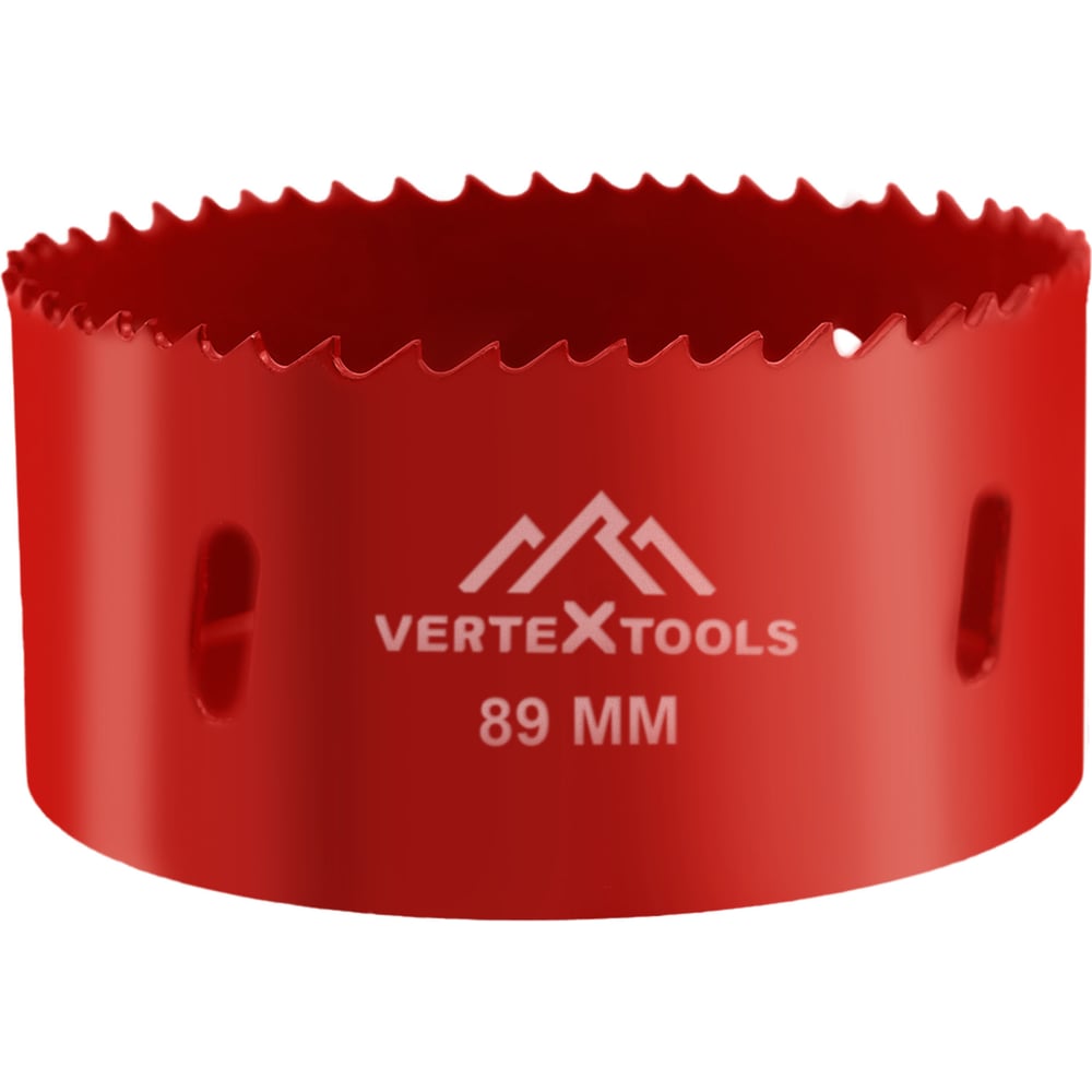 Изображение товара Коронка биметаллическая 89 мм VertexTools для металла и дерева