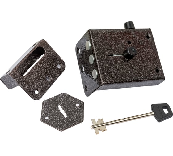 Изображение товара Накладной замок Siblock ЗНС-10-1, 4 ключа 499