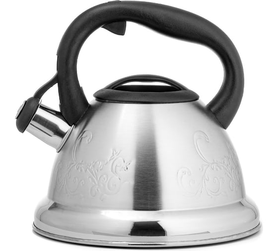 Изображение товара Чайник Lara 2.7 л, автоподъем крышки, ненагревающаяся ручка, капсулированное индукционное дно LR00-56