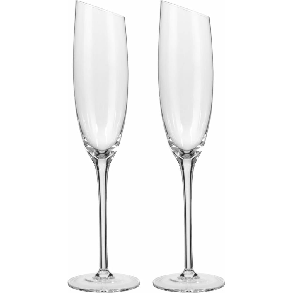 Набор бокалов для шампанского BILLIBARRI, цвет прозрачный