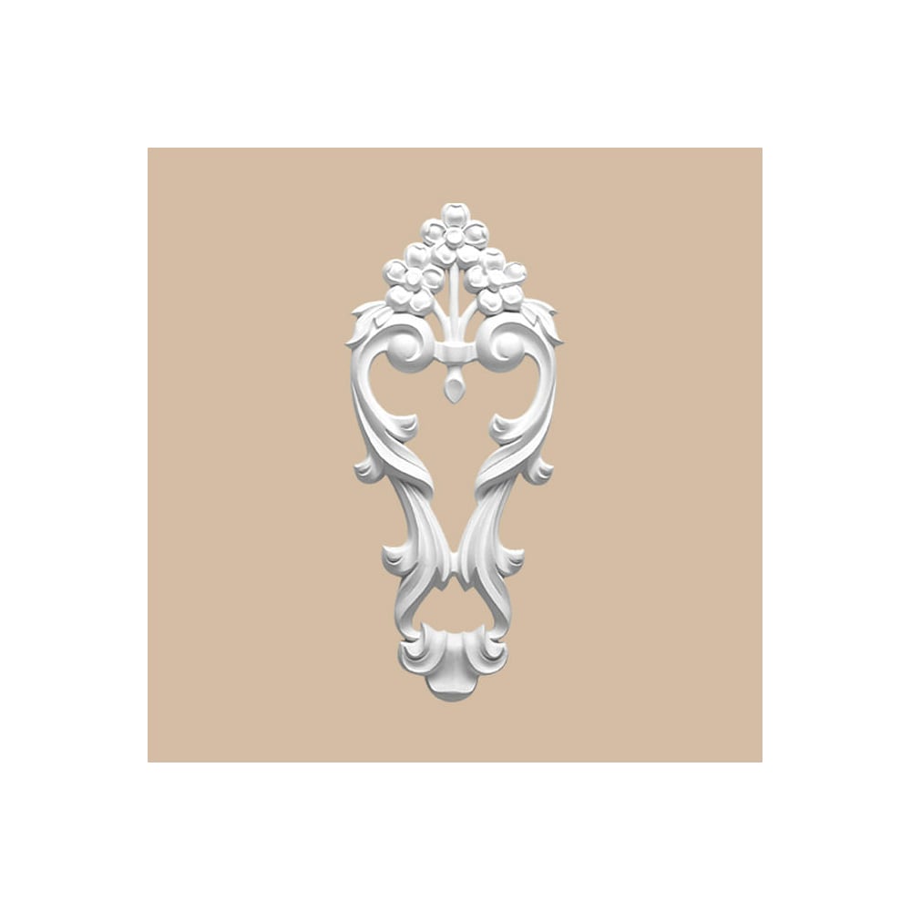 Изображение товара Орнамент Decomaster 405x180x27 мм DA-781 для внутренней и внешней отделки