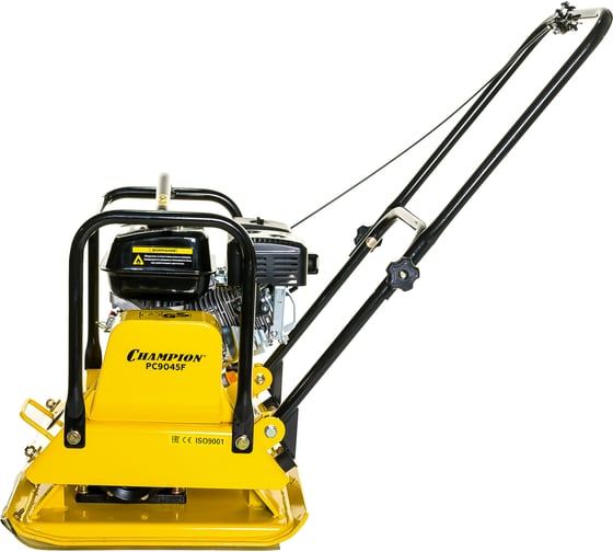 Изображение товара Бензиновая виброплита Champion 4,8 кВт, 15 кН, 30 см, 416 м2/час, 5045 см PC9045F