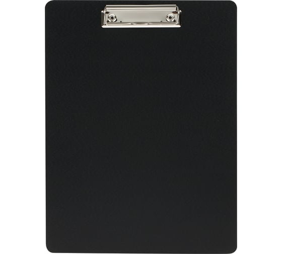 Изображение товара Планшет OfficeSpace с зажимом, А4, 2000 мкм, пластик, полифом, черный 340045