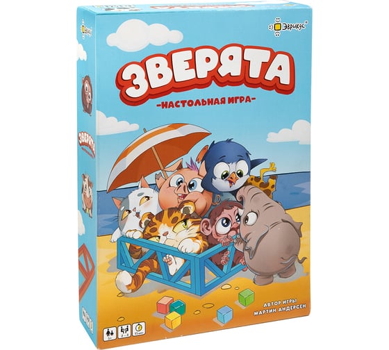 Изображение товара Настольная игра Эврикус Зверята BG-17073 632453