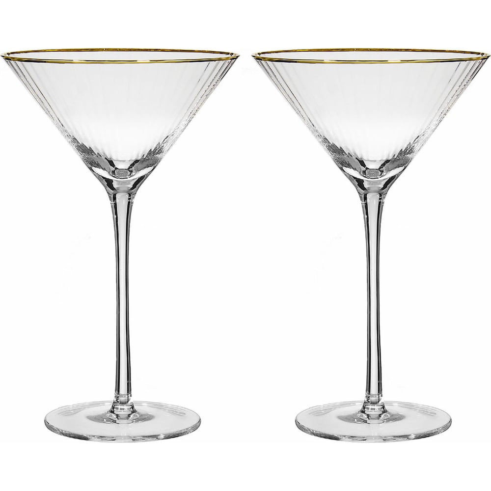 Набор бокалов для мартини BILLIBARRI, цвет прозрачный
