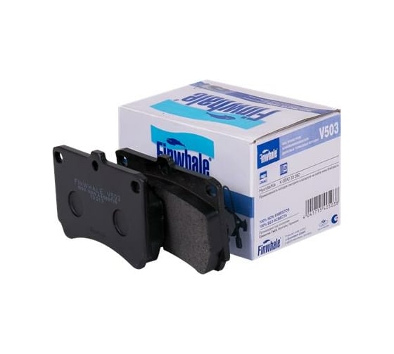 Изображение товара Колодки передние дисковые Rio(00-02), Avella FINWHALE V503