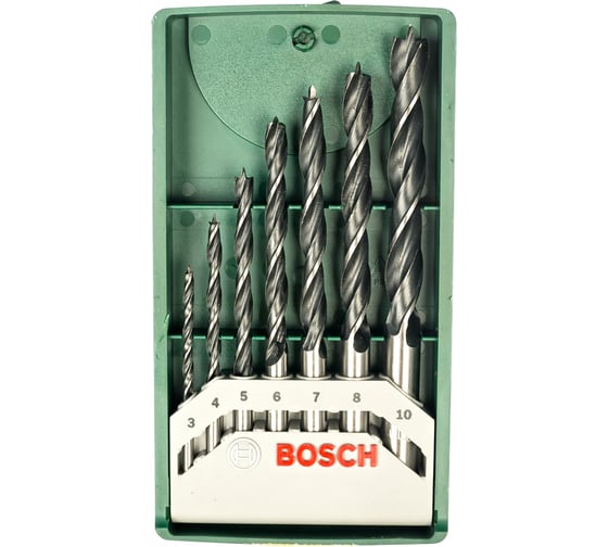 Изображение товара Набор сверл по древесине 7 шт. Bosch 2607019580