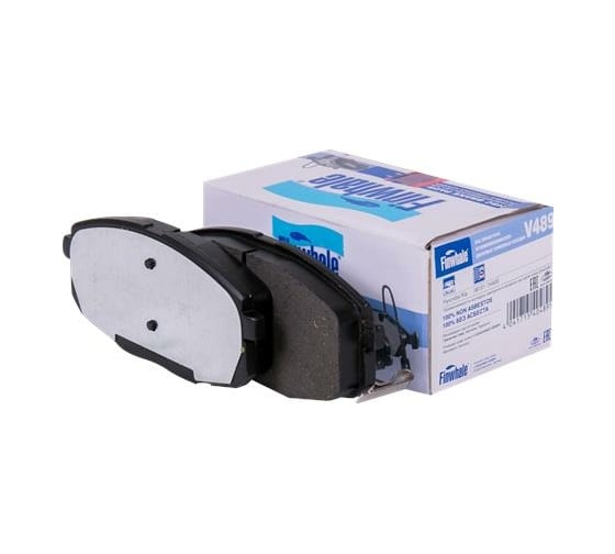 Изображение товара Колодки передние дисковые Ceed(06-/10-), Cerato(08-), I30, Carens(02-06) FINWHALE V489