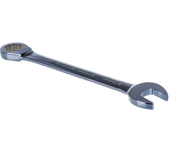 Изображение товара Комбинированный трещоточный ключ 27 мм Jonnesway W45127 49020