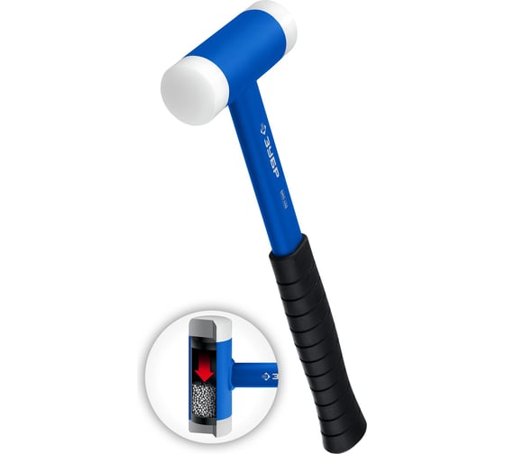 Изображение товара Безынерционный молоток ЗУБР БМП 35 мм 450 г 2043-35