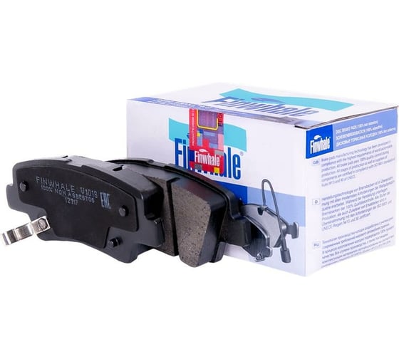 Изображение товара Колодки задние дисковые Solaris, Rio(11-), Elantra(11-), FINWHALE V1018