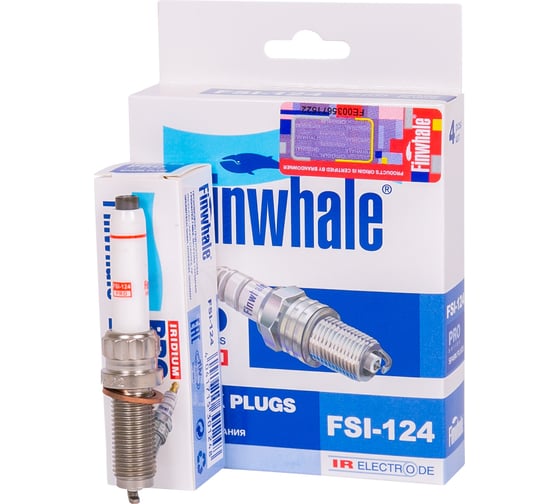 Изображение товара Свеча зажигания Iridium (медное кольцо) BMW 4(F36), 5(G30), X1(F48), X3(G01) FINWHALE FSI124