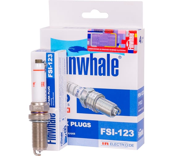 Изображение товара Свеча зажигания Iridium KODIAQ(NS7), TIGUAN(AD1, BT1), OCTAVIA(12-20), AUDI FINWHALE FSI123