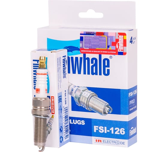 Изображение товара Свеча зажигания Iridium ACCORD(08-15), CR-V(RM, RW, RT), CIVIC(FK, FC, FB) FINWHALE FSI126