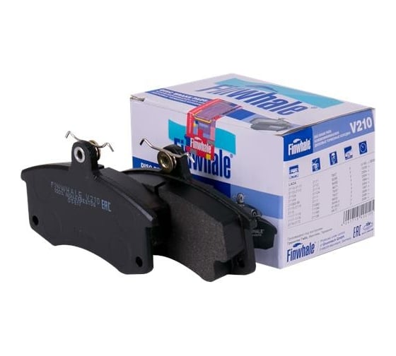 Изображение товара Колодки передние с датчиком износа LADA 2110-15/Kalina/Priora/Granta FINWHALE V210