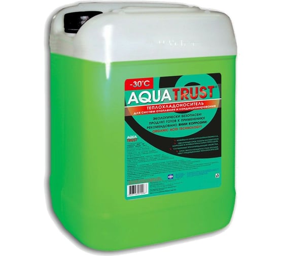 Изображение товара Теплохладоноситель Aquatrust (- 30°C; 20 кг) Thermotrust 10002