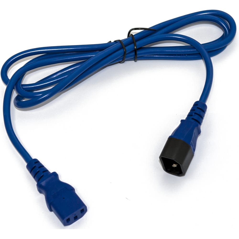 PWC-IEC13-IEC14-1.8-BL кабель питания монитор-компьютер Hyperline