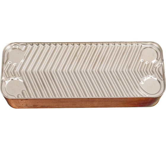 Изображение товара Паяный теплообменник Zilmet соединение o-ring (166мм), р-ры: 207x77 мм, рабочее давление: А-В 8 бар, С-D 3 бара, t = -10 +120 C ZВ207-20P 17B2072006