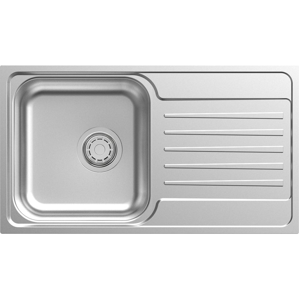 Мойка IDDIS Sound нержавеющая сталь, шелк, с крылом, 780x440x180 SND78SDi77