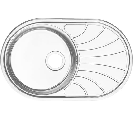 Изображение товара Мойка IDDIS Suno S нержавеющая сталь, шелк, 770x480 SUN77SDi77