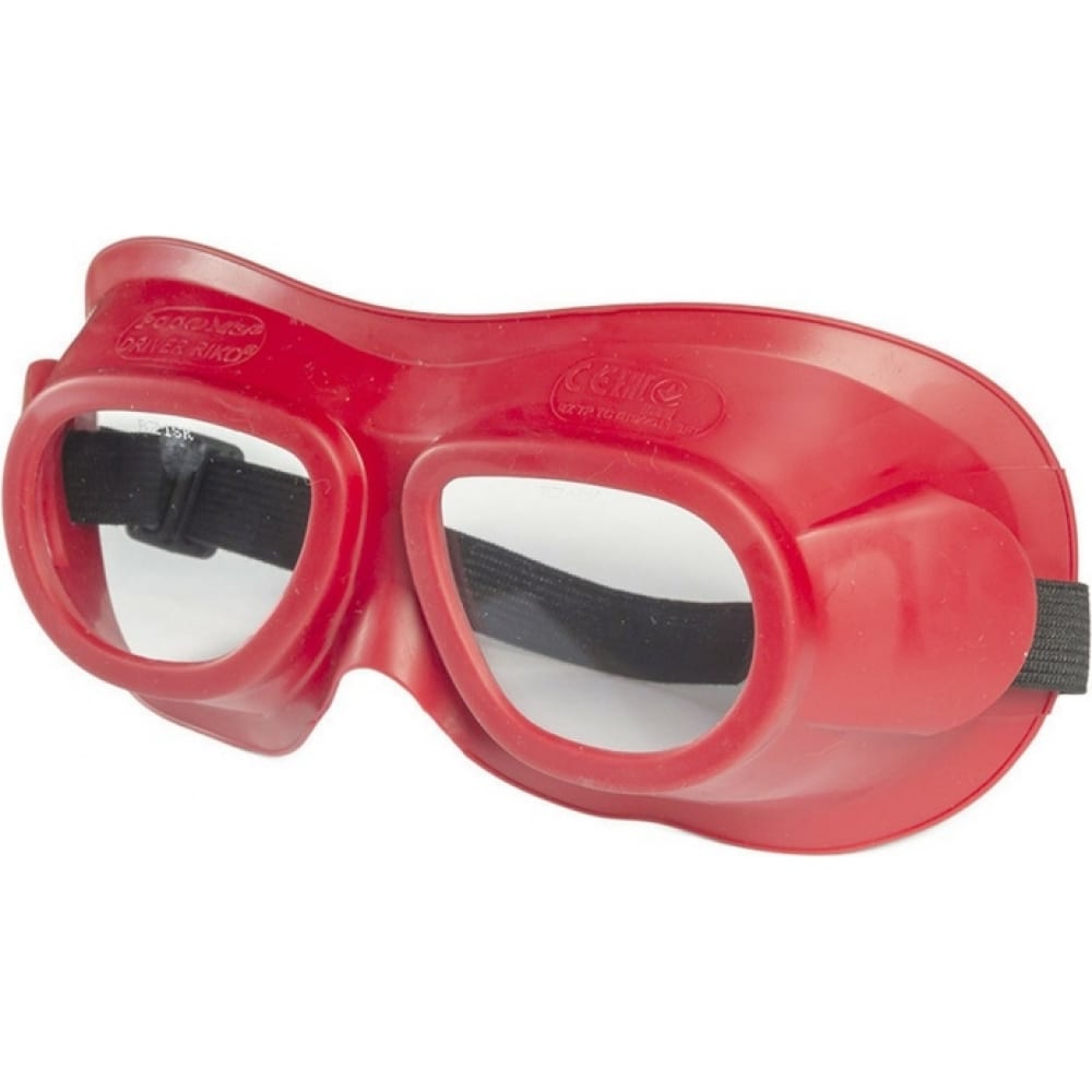 Защитные закрытые очки с непрямой вентиляцией росомз зн18 driver riko 21810 - фото 1
