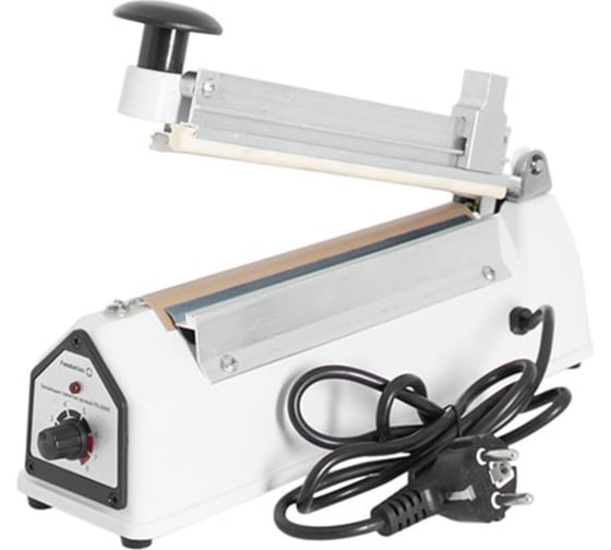 Изображение товара Ручной запайщик пакетов Foodatlas нож с боку FS-200C ЦБ000001782