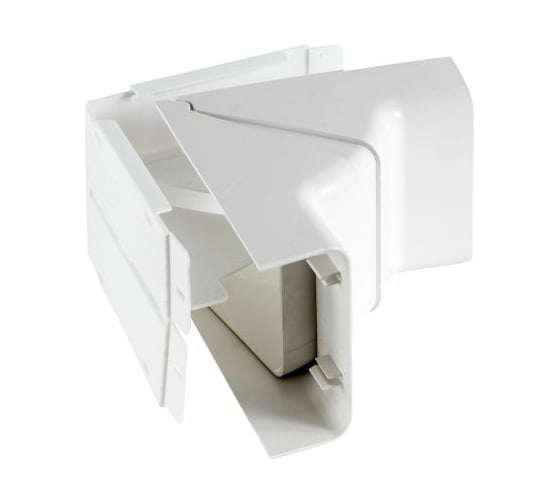 Изображение товара Внутренний изменяемый угол Экопласт RIA100x40 с задней стенкой и разделителем ARC-LAN 576114-1