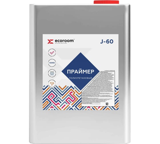 Изображение товара Полиуретановый праймер ECOROOM J-60 5 л ER-Pri-222-2-5