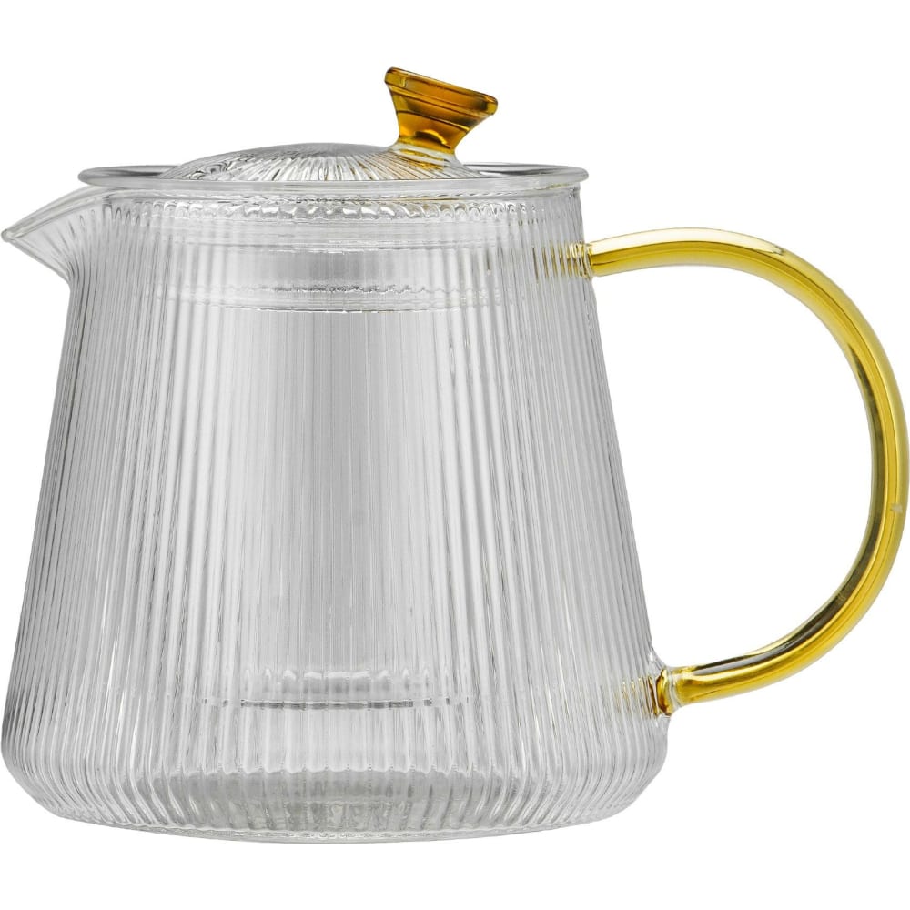 Заварочный чайник TAVOLONE чайник заварочный стеклянный с бамбуковой крышкой bellatenero эко 400 мл 13 5×10×10 5 см