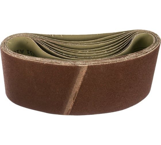 Изображение товара Лента абразивная бесконечная на тканевой основе (10 шт; 100х610 мм; P 100) MATRIX 74265