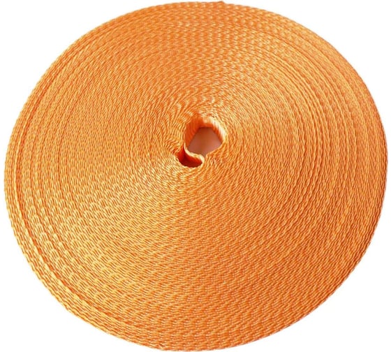 Изображение товара Лента ТОРГОВО-ПРОИЗВОДСТВЕННАЯ КОМПАНИЯ МДС ЛПЭР-025-2000 оранжевая, 25мм, 50м 7930050322308