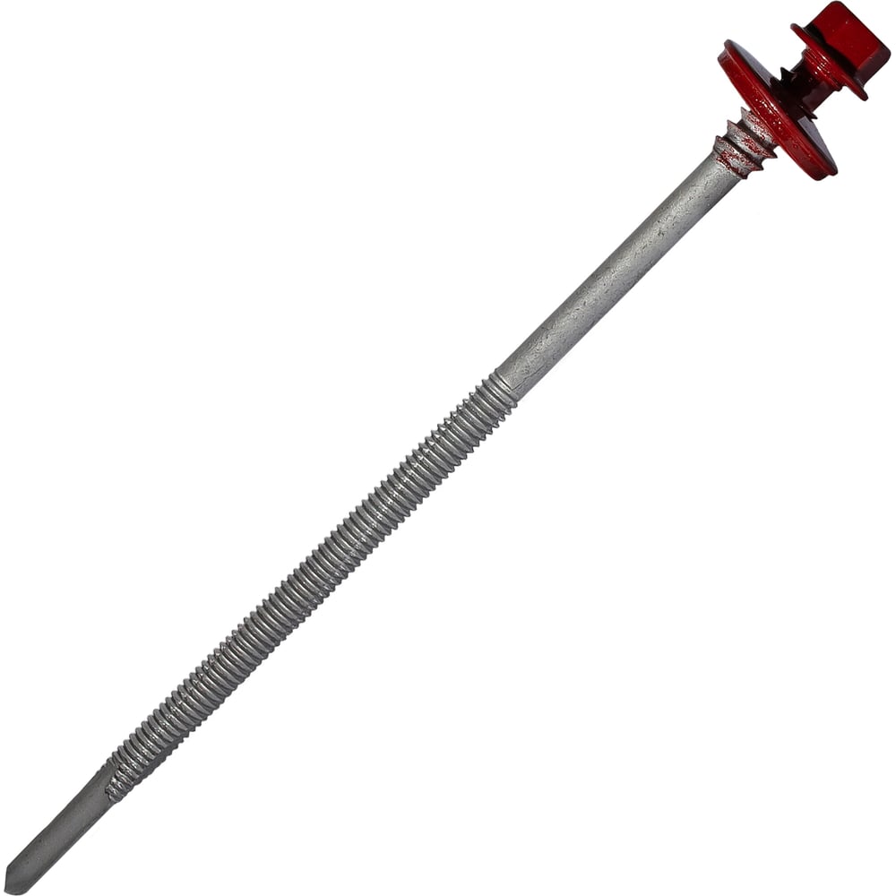 Изображение товара Саморез для сэндвич-панелей HARDWEX ТМ HWX16-P20-6.3/5.5x140 мм, св.№6, RUSPERT, RAL 3011, 100 шт. 5190002408234