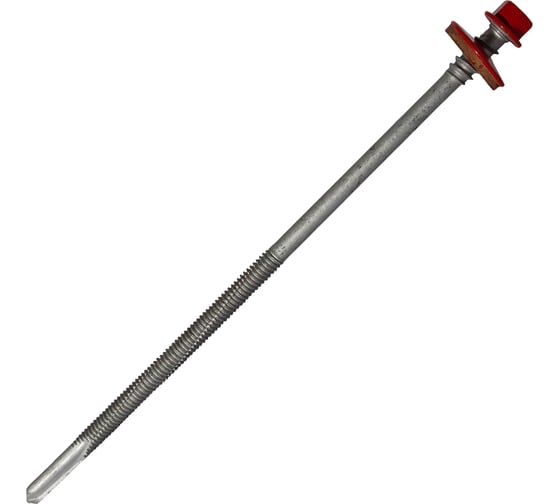 Изображение товара Саморез для сэндвич-панелей HARDWEX ТМ HWX16-P20-6.3/5.5x160 мм, св.№6, RUSPERT, RAL 3020, 50 шт. 5190002408531