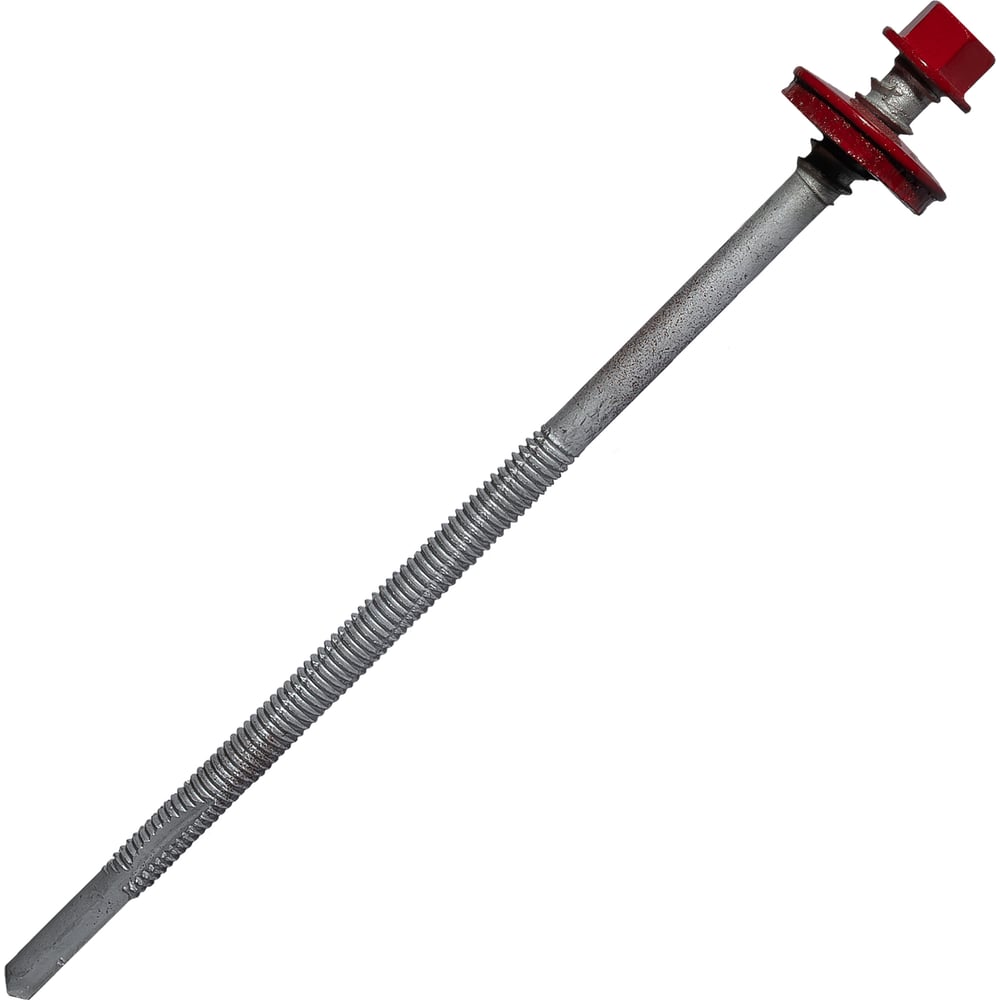 Изображение товара Саморез для сэндвич-панелей HARDWEX ТМ HWX16-P20-6.3/5.5x140 мм, св.№6, RUSPERT, RAL 3003, 100 шт. 5190002408203