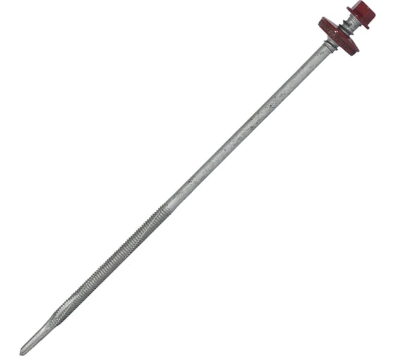 Изображение товара Саморез для сэндвич-панелей HARDWEX ТМ HWX16-P20-6.3/5.5x190 мм, св.№6, RUSPERT, RAL 3009, 50 шт. 5190002408807