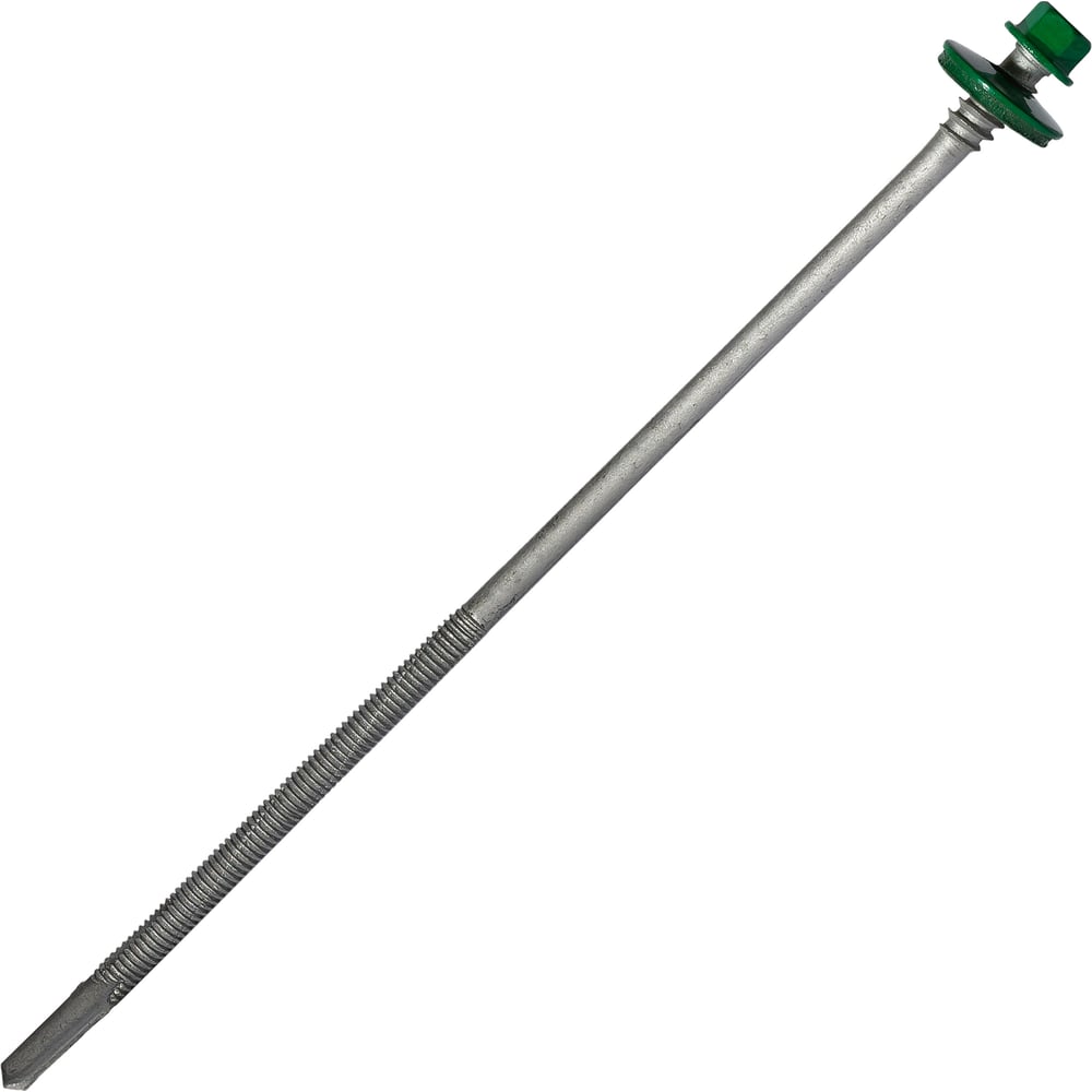 Изображение товара Саморез для сэндвич-панелей HARDWEX ТМ HWX16-P20-6.3/5.5x190 мм, св.№6, RUSPERT, RAL 6029, 50 шт. 5190002408890