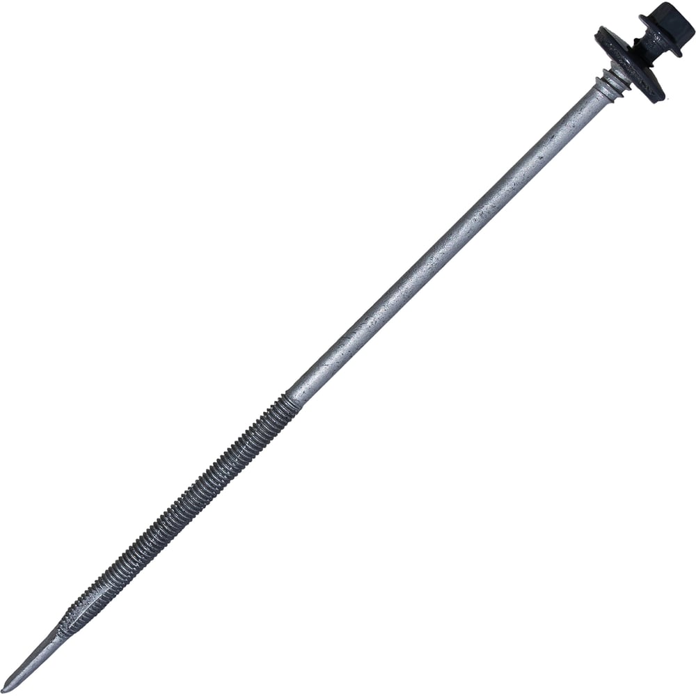 Изображение товара Саморез для сэндвич-панелей HARDWEX ТМ HWX16-P20-6.3/5.5x190 мм, св.№6, RUSPERT, RAL 7024, 50 шт. 5190002408920