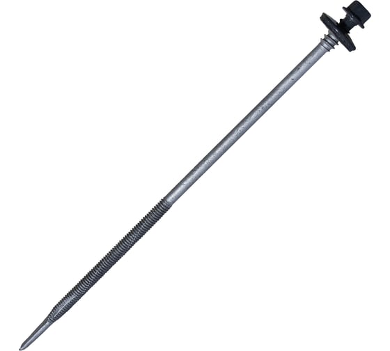 Изображение товара Саморез для сэндвич-панелей HARDWEX ТМ HWX16-P20-6.3/5.5x190 мм, св.№6, RUSPERT, RAL 7024, 50 шт. 5190002408920